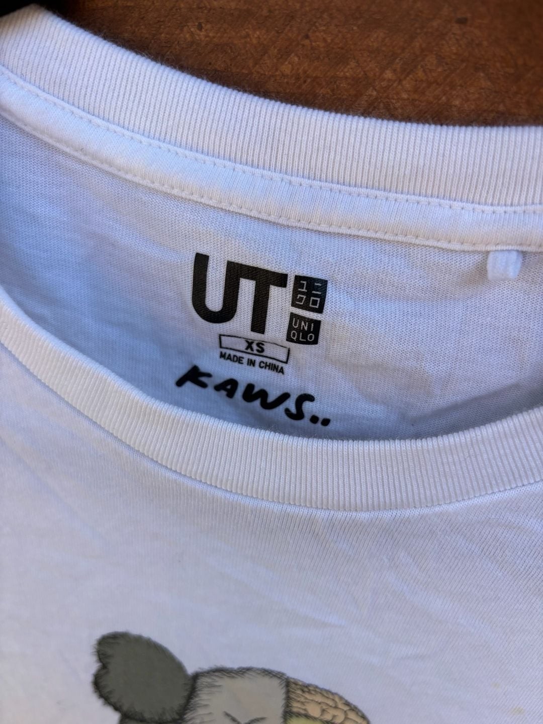 Uniqlo x KAWS UT Flayed Companion Graphic Tee White