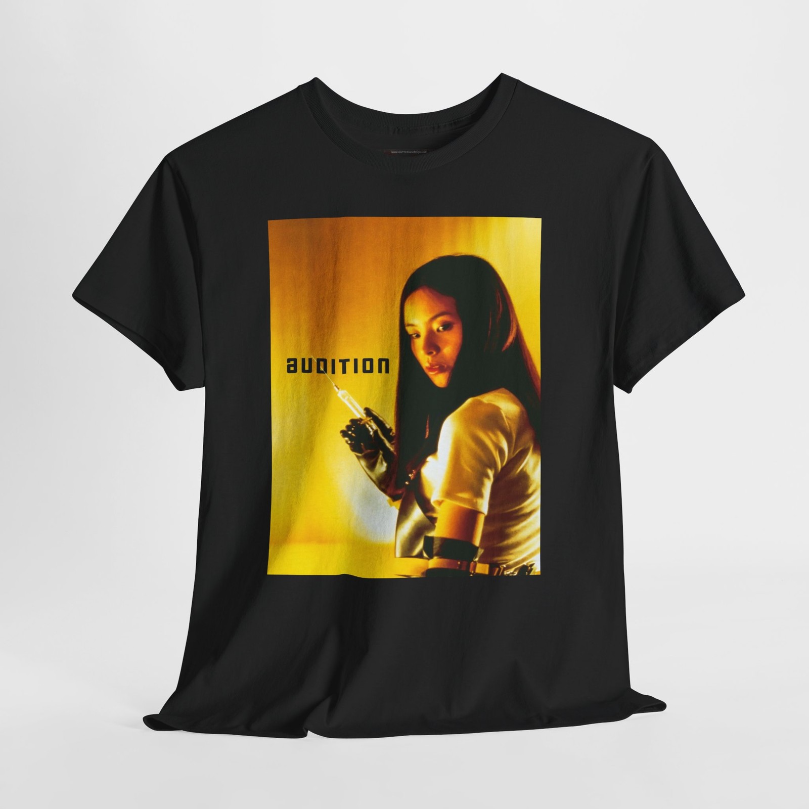 Audition 1999 Retro Movie Poster Horror Unisex Graphic T-Shirt