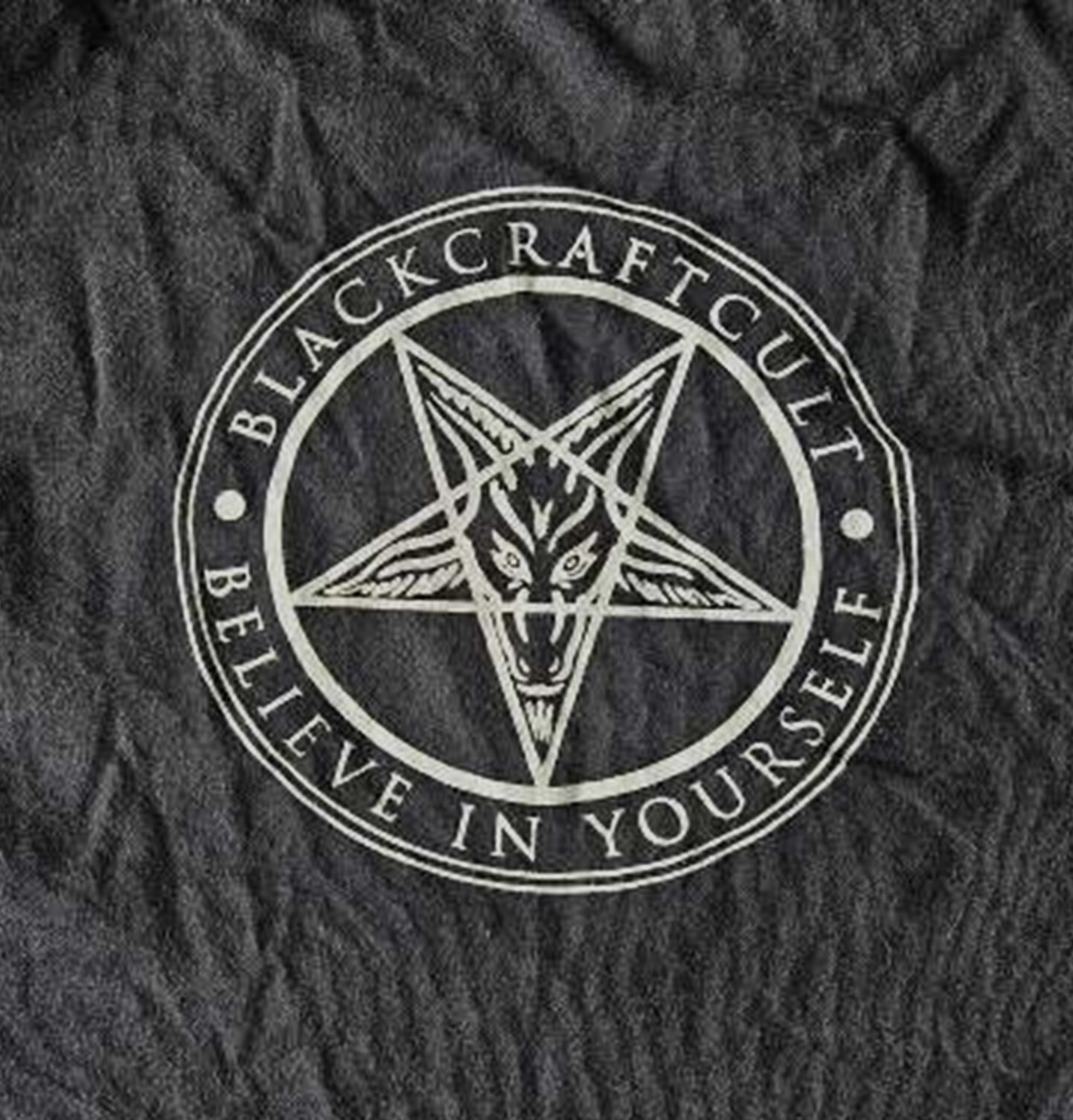 Black Craft Cult Satan Loves You T-Shirt, Black Size Small