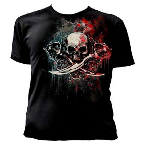 Letter Of Marque BTF327 Fitted Cotton T-Shirt By Alchemy Gothic