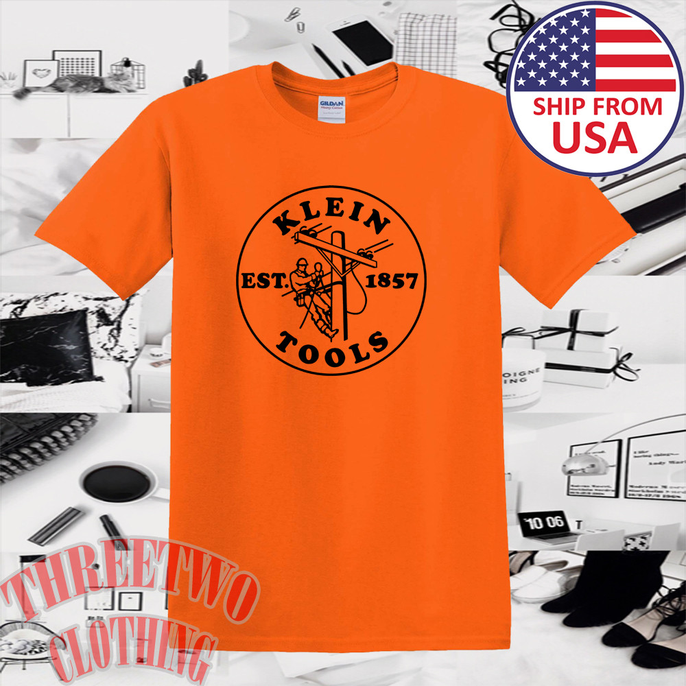 Klein Tools Power Men’s Orange Size S to 5XL