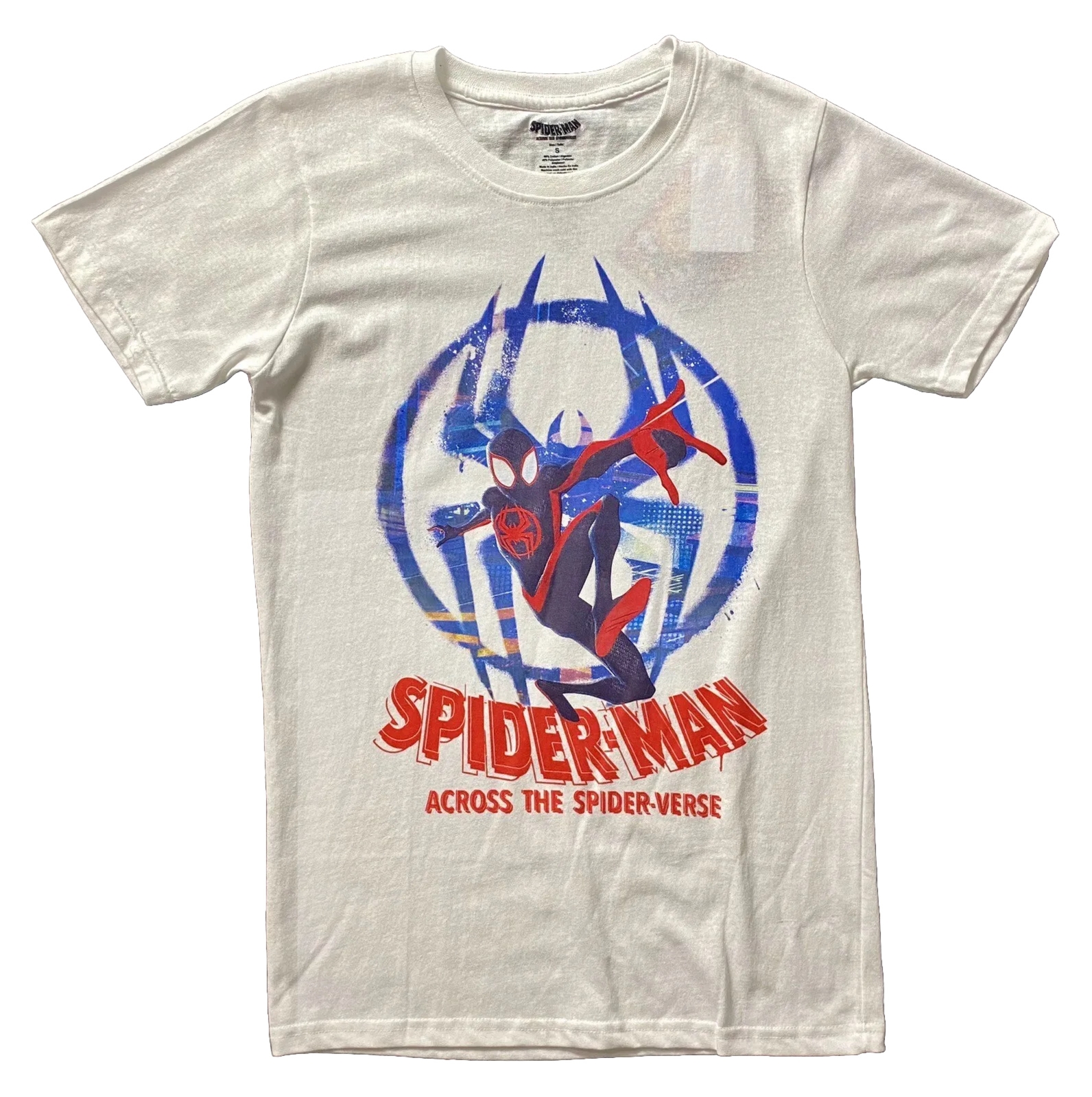SPIDER-MAN ACROSS THE SPIDER-VERSE TEE MARVEL S/S MILES MORALES T-SHIRT A33
