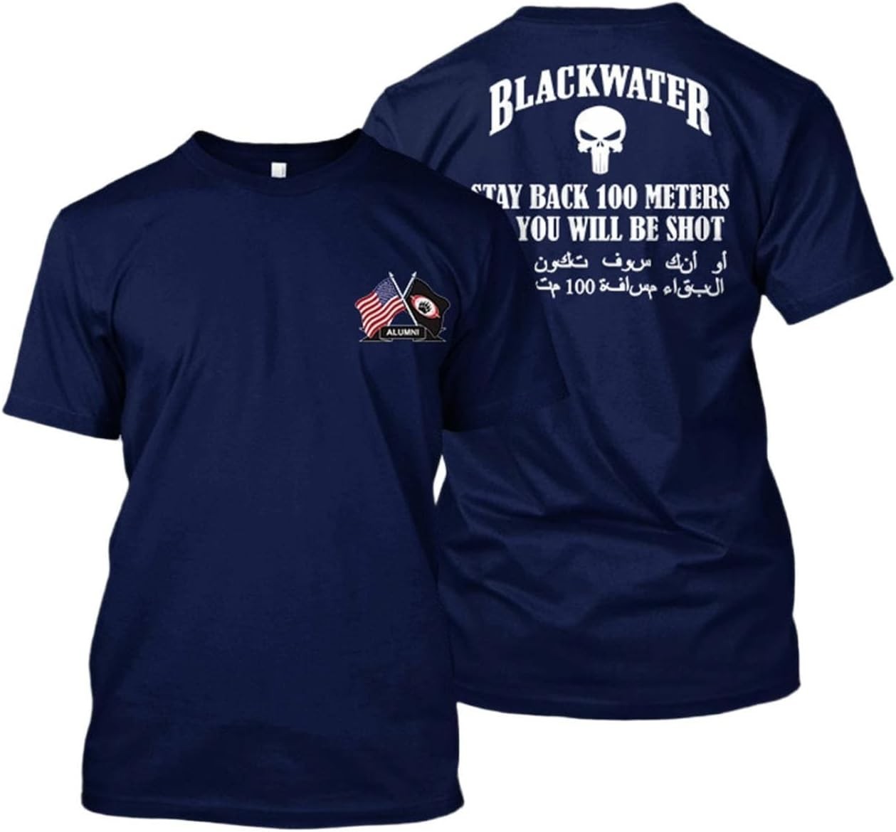 Blackwater Alumni Academi Logo Private Company Army Military Unisex T-Shirt