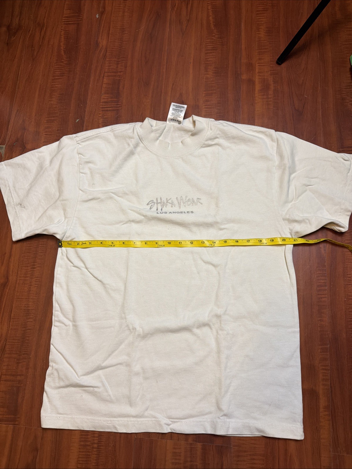 Los Angeles Shaka Wear Men’s Short Sleeve T-Shirt, Medium, 100% Cotton