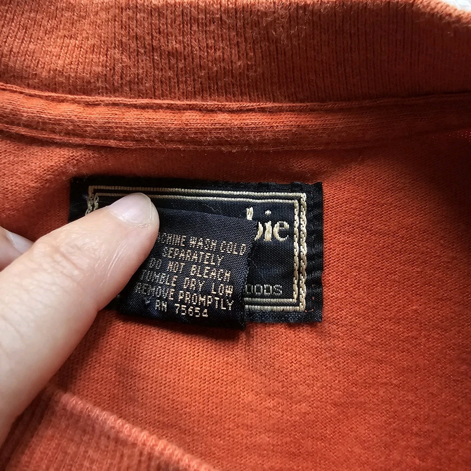 Vintage Abercrombie & Fitch Tap IT Y2K Graphic Tee M Banned Shirt Rare Orange