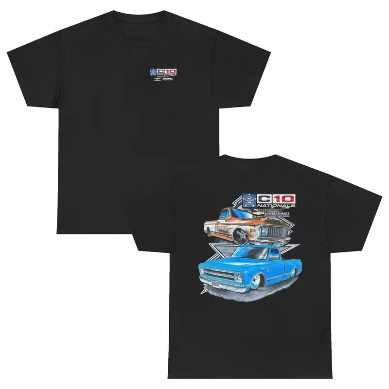 Vintage C10 Pickup Truck Racing 2 Sided T-Shirt – 1967-72 , C10 Truck Lover
