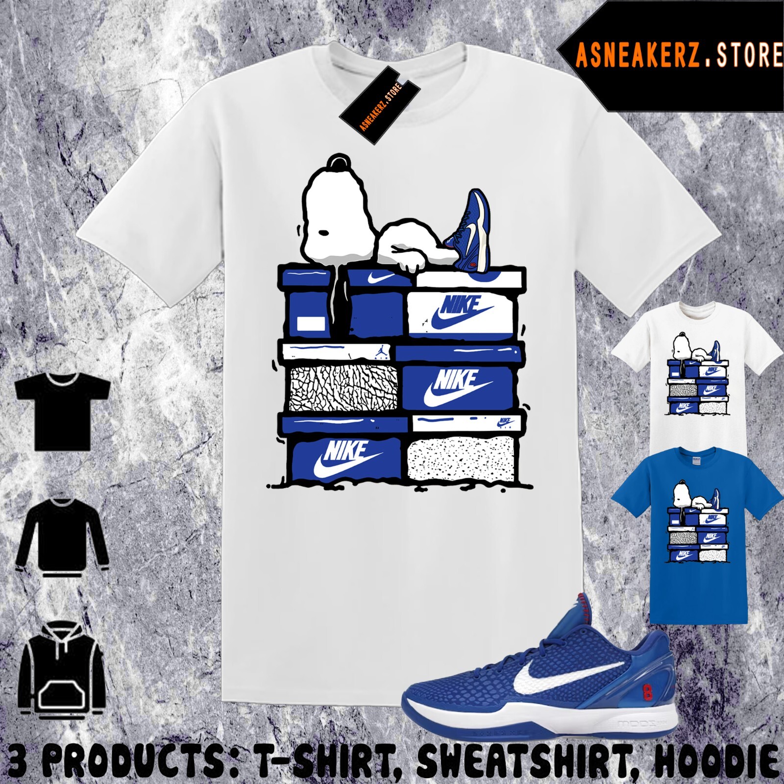 Shirt To Match Kobe 6 Protro Dodgers 2025 Sneaker Matching Tee Sneakerhead S Dog