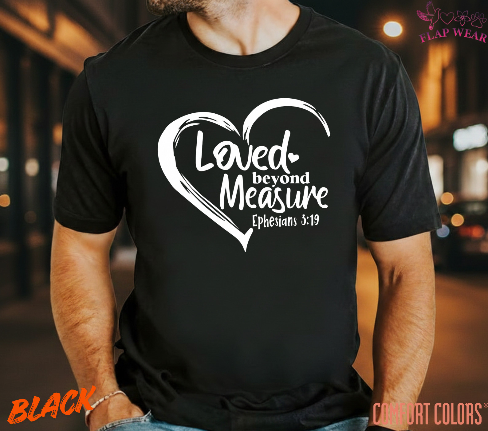 Unisex Loved Beyond Measure T shirt Men T shirt Women valanity Romantic