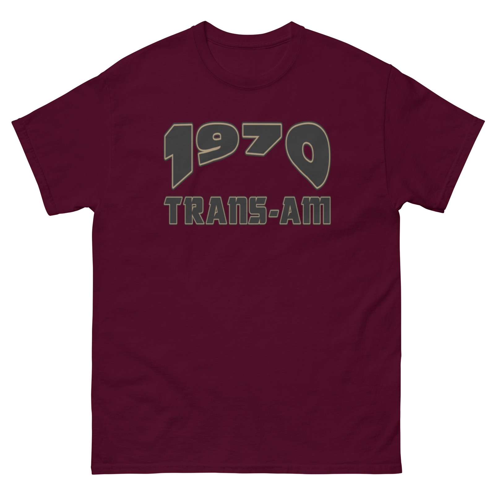 1970 TRANS-AM T SHIRT sizes Small THRU 5XL choose from 10 COLORS!