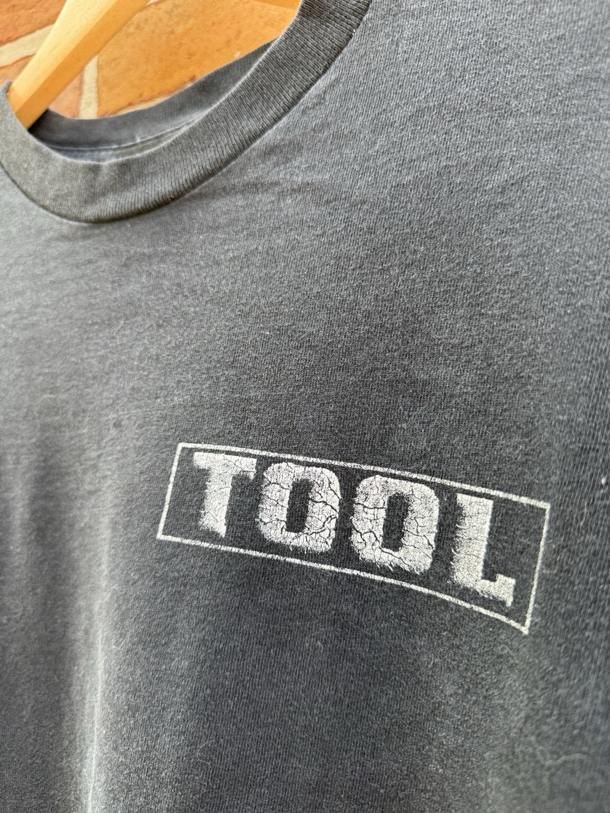 Vintage Tool Band T-Shirt Mens XL Black Fetus Skeleton Graphic Rock Metal Y2K