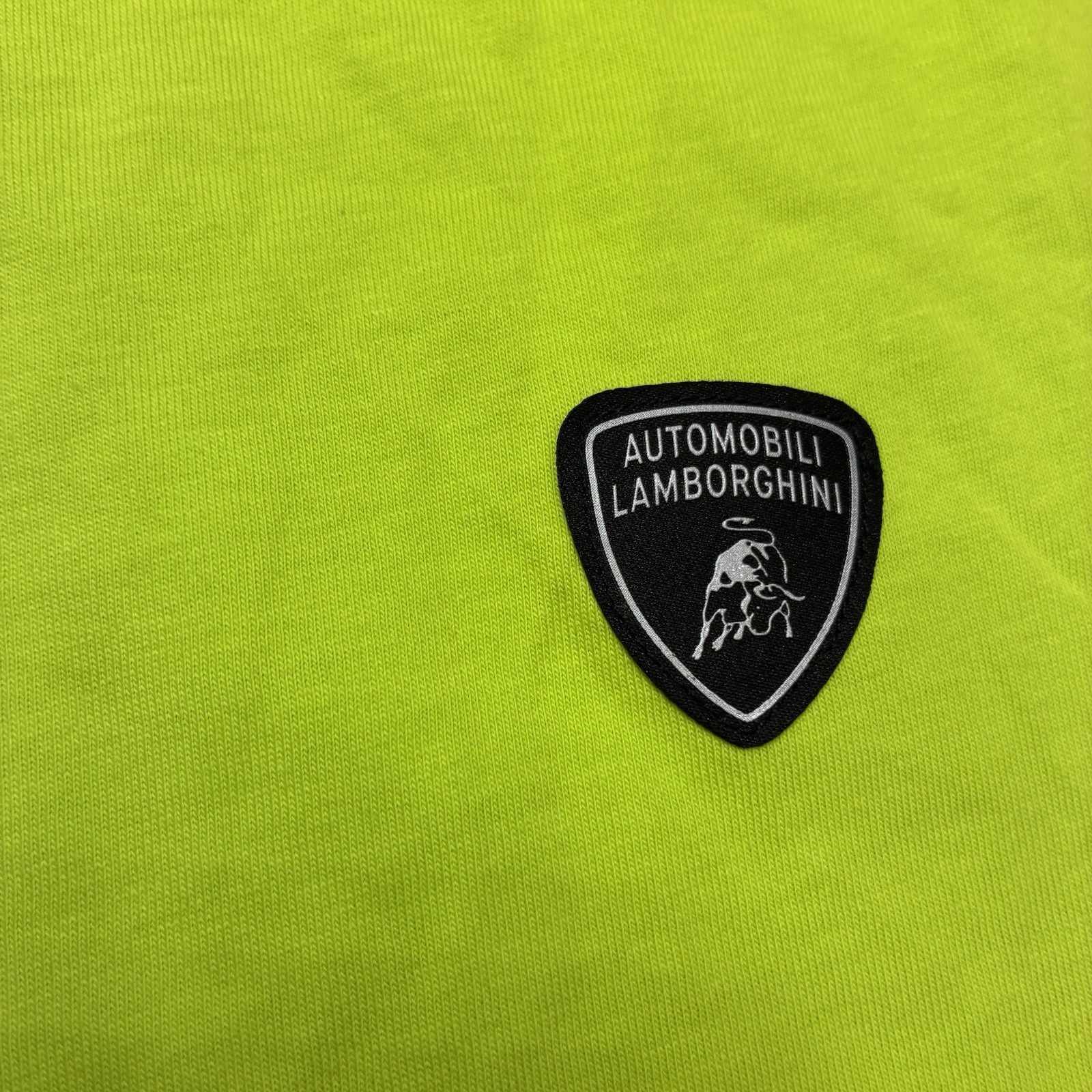 100% Authentic Lamborghini Short Sleeve T-Shirt Mens XL Sportswear Fit MSRP $200
