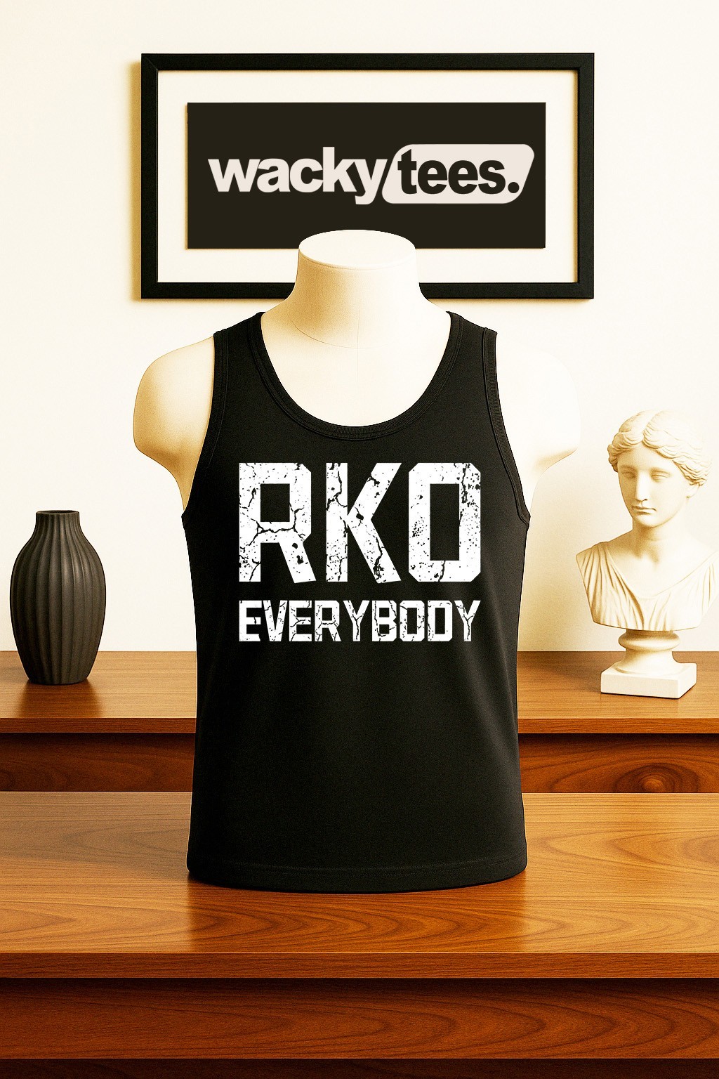 RKO Everybody Wrestling Finish Style Graphic Tee Shirt