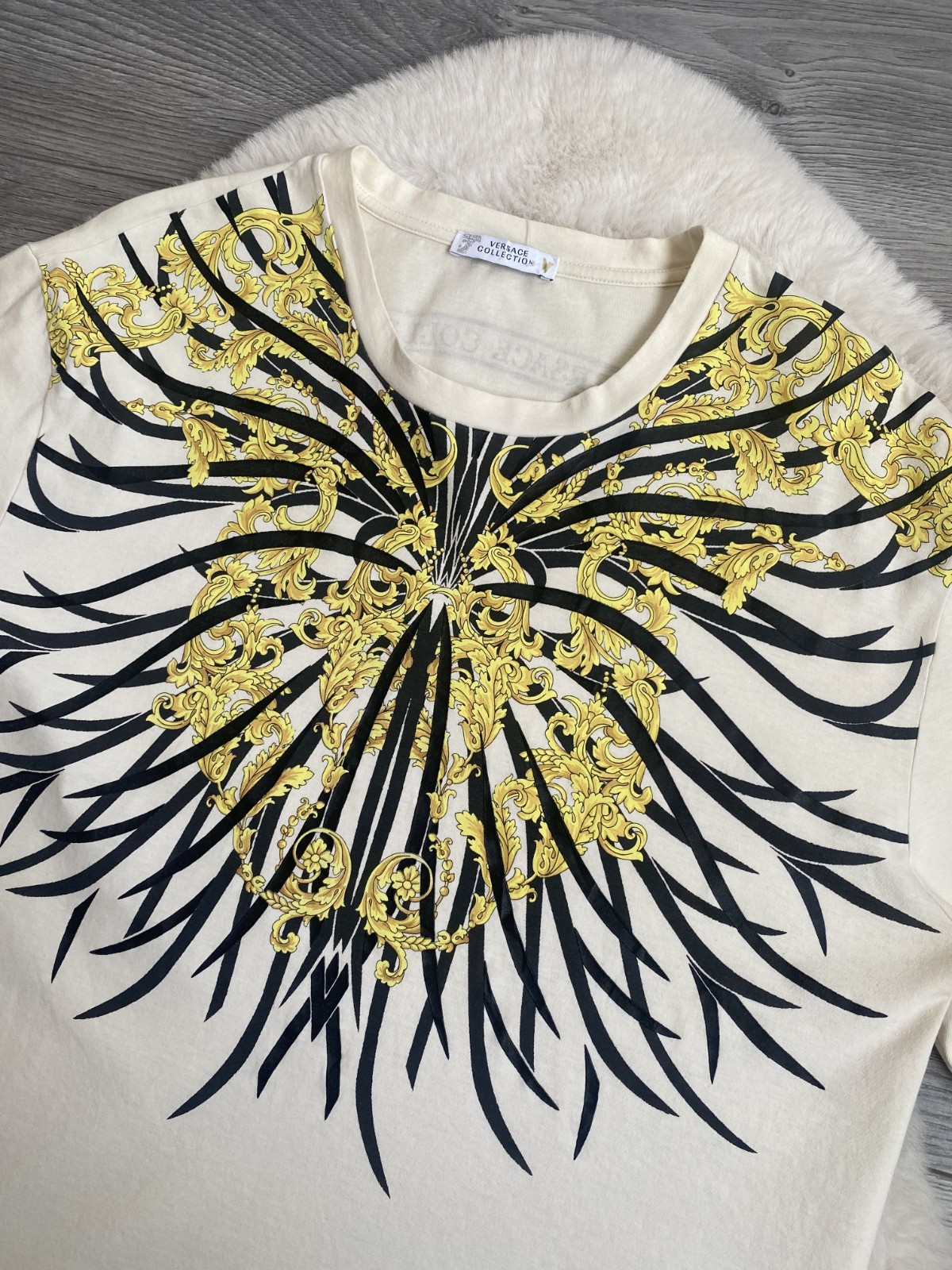 VERSACE COLLECTION Girocollo Classic Print T Shirt L/Xl