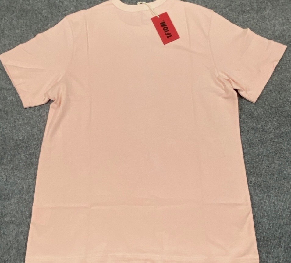 The Future Is On Mars Men’s Alien Smile T-Shirt Size Medium Peach Heavy Tee NWT