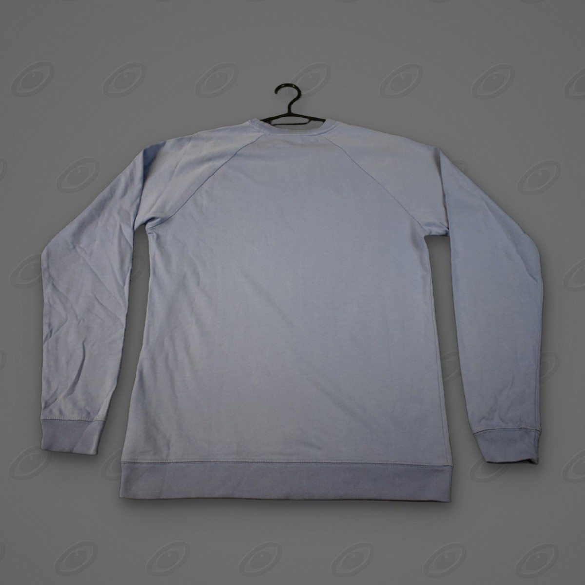 Nike Long Sleeve Tee Mens S Blue Spell Out Swoosh Crewneck Crew Neck