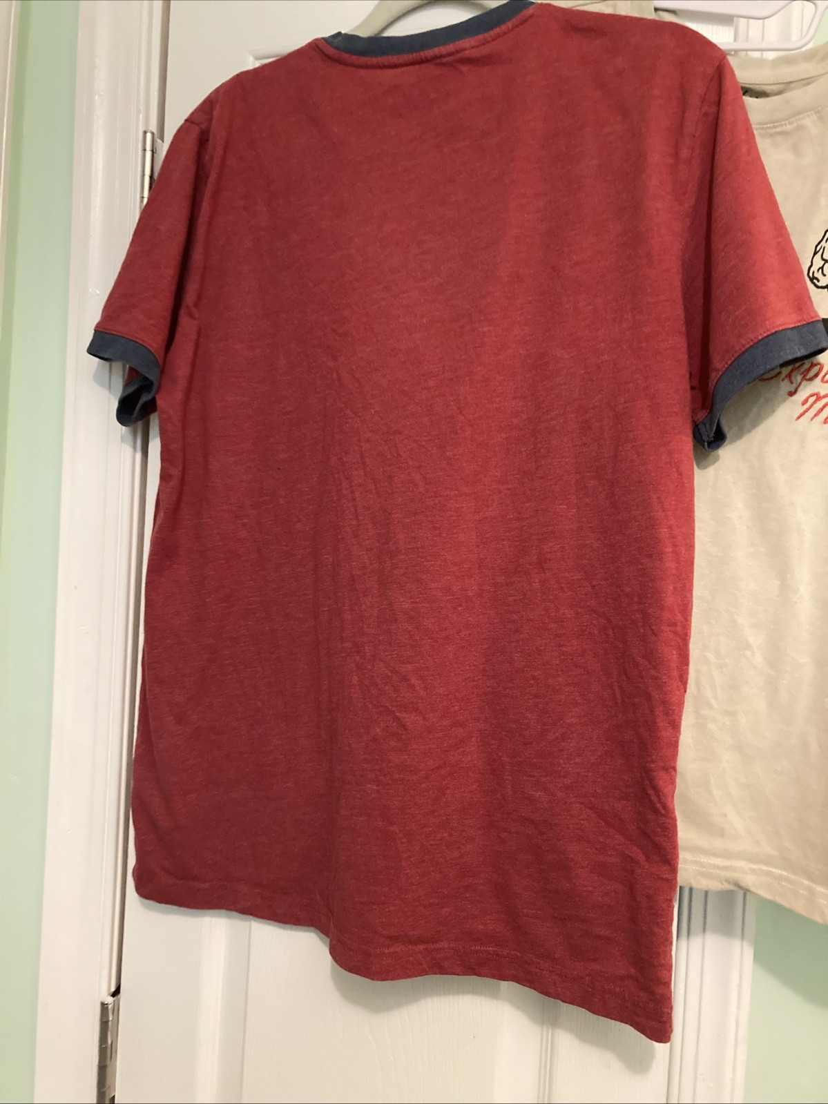 Lot Of 3 Champion Brooklyn & George Mens T Shirt Short Sleeves Black Red Beige M