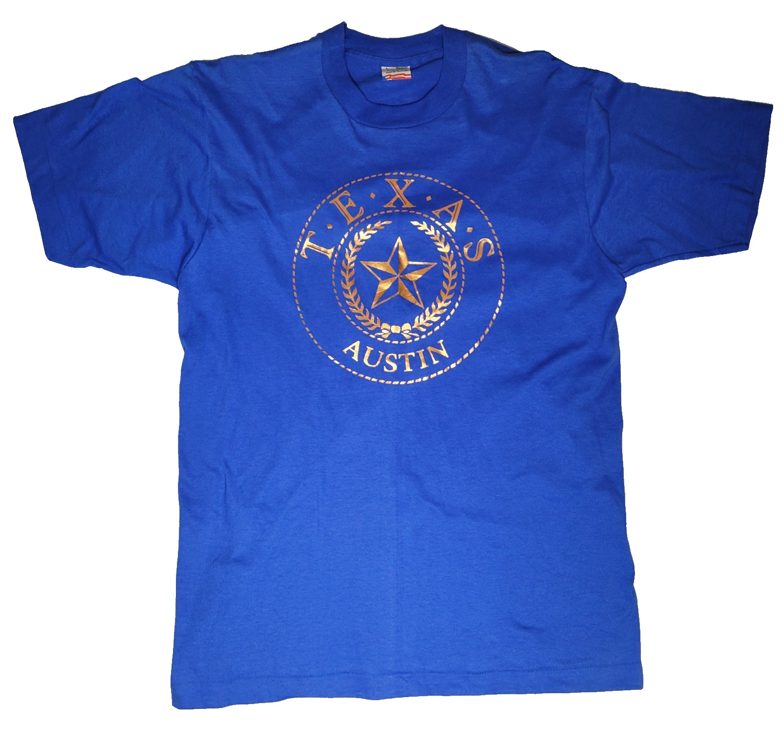 Vintage Austin Texas ATX T-Shirt Men’s L Fruit Of The Loom Single Stitch USA
