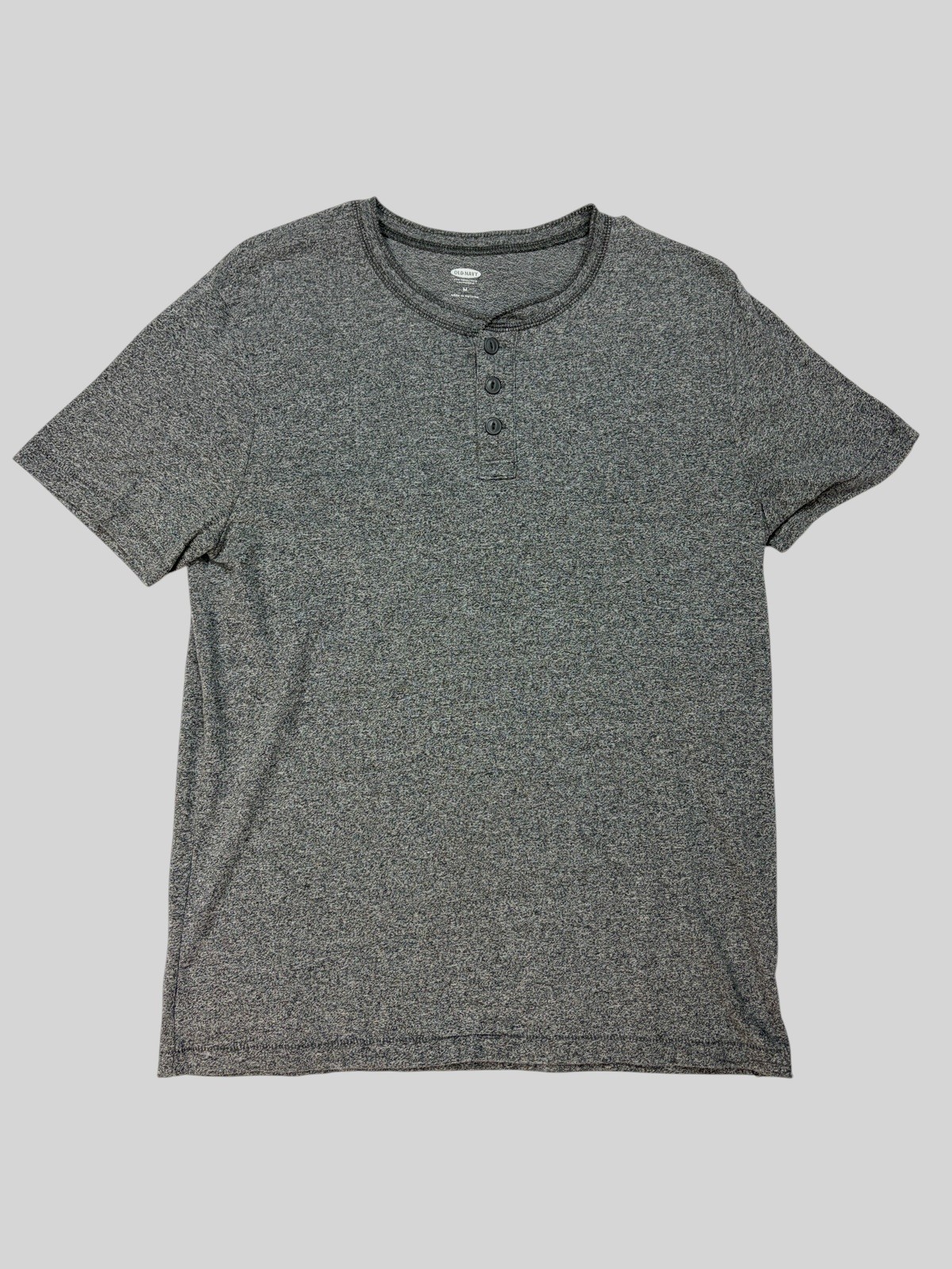 Old Navy Mens Medium Gray Short Sleeve T-Shirt