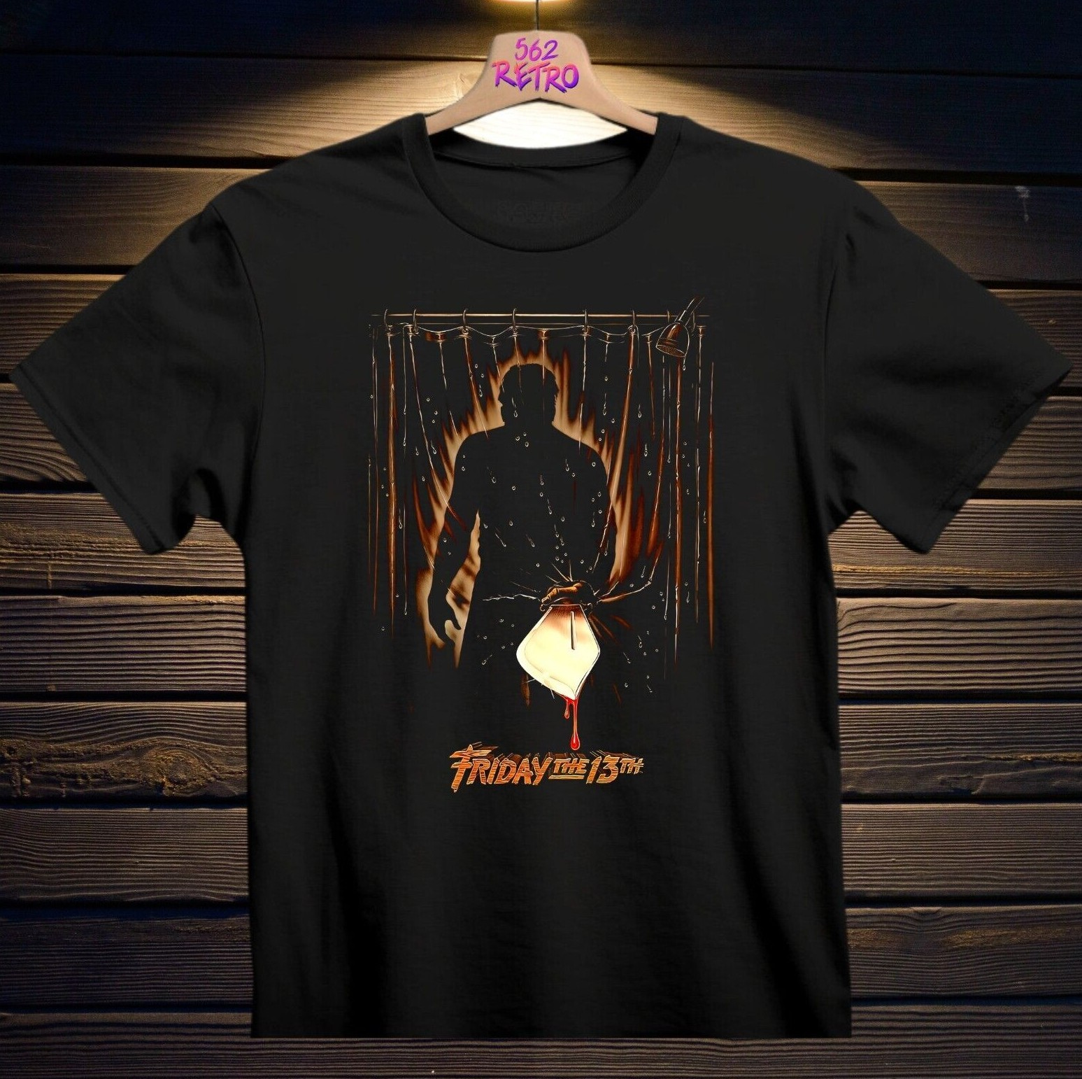 Friday The 13th Part III 3D Horror Movie T-Shirt Black S-3XL