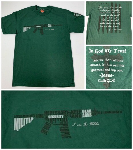 2nd Amendment T-Shirt Best Seller print on 3 sides