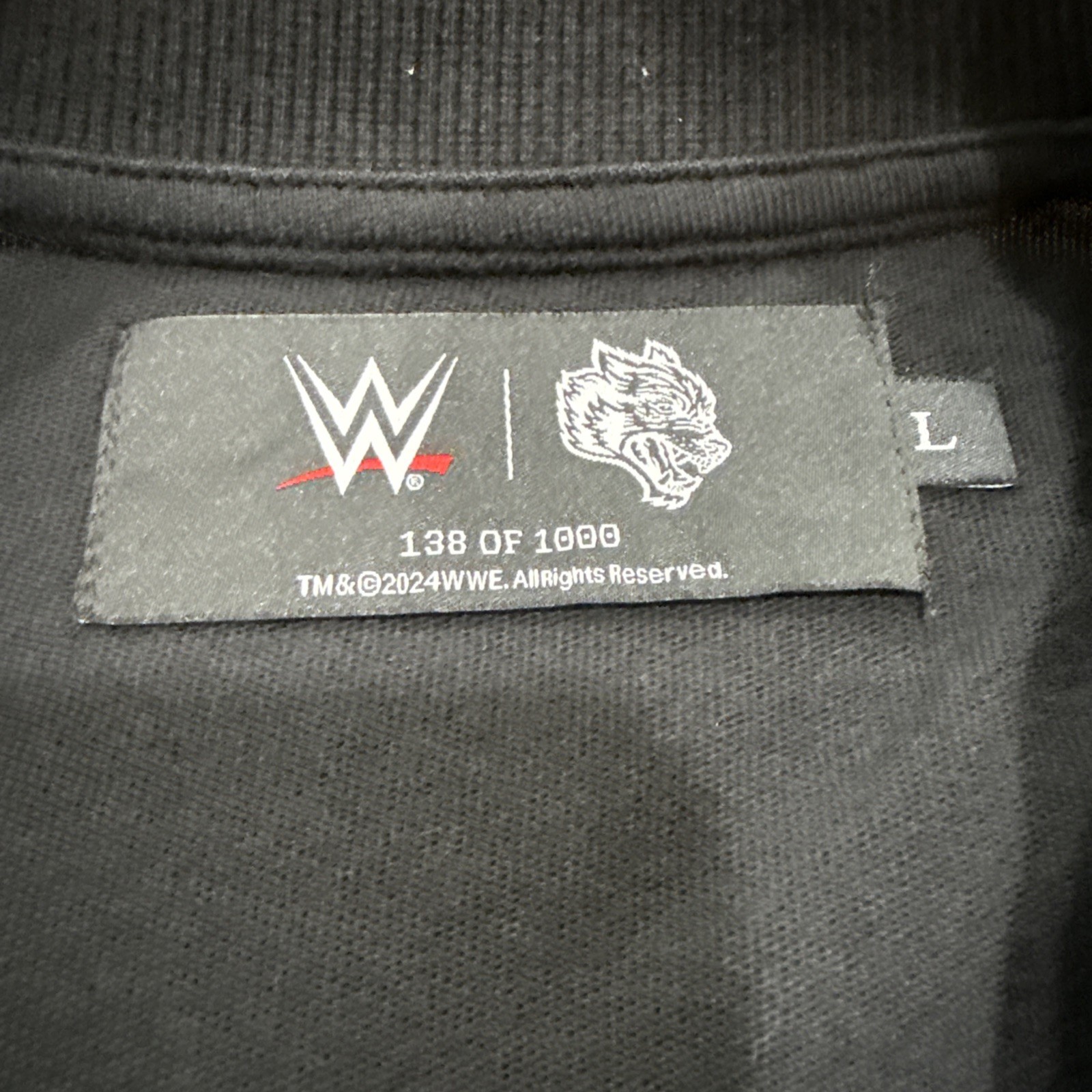 Darc Sport x WWE The Undertaker 2024 Men’s L Short Sleeve Graphic Tee Black