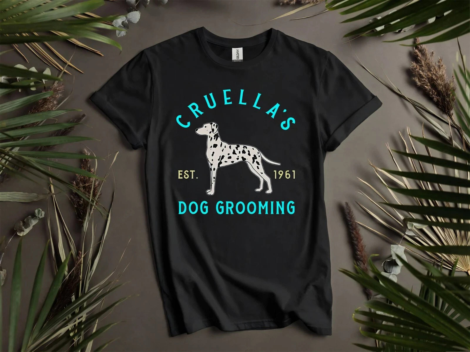 Disney 101 Dalmatians Cruella’s Dog T-shirt T Shirt Men Women Unisex Tshirt