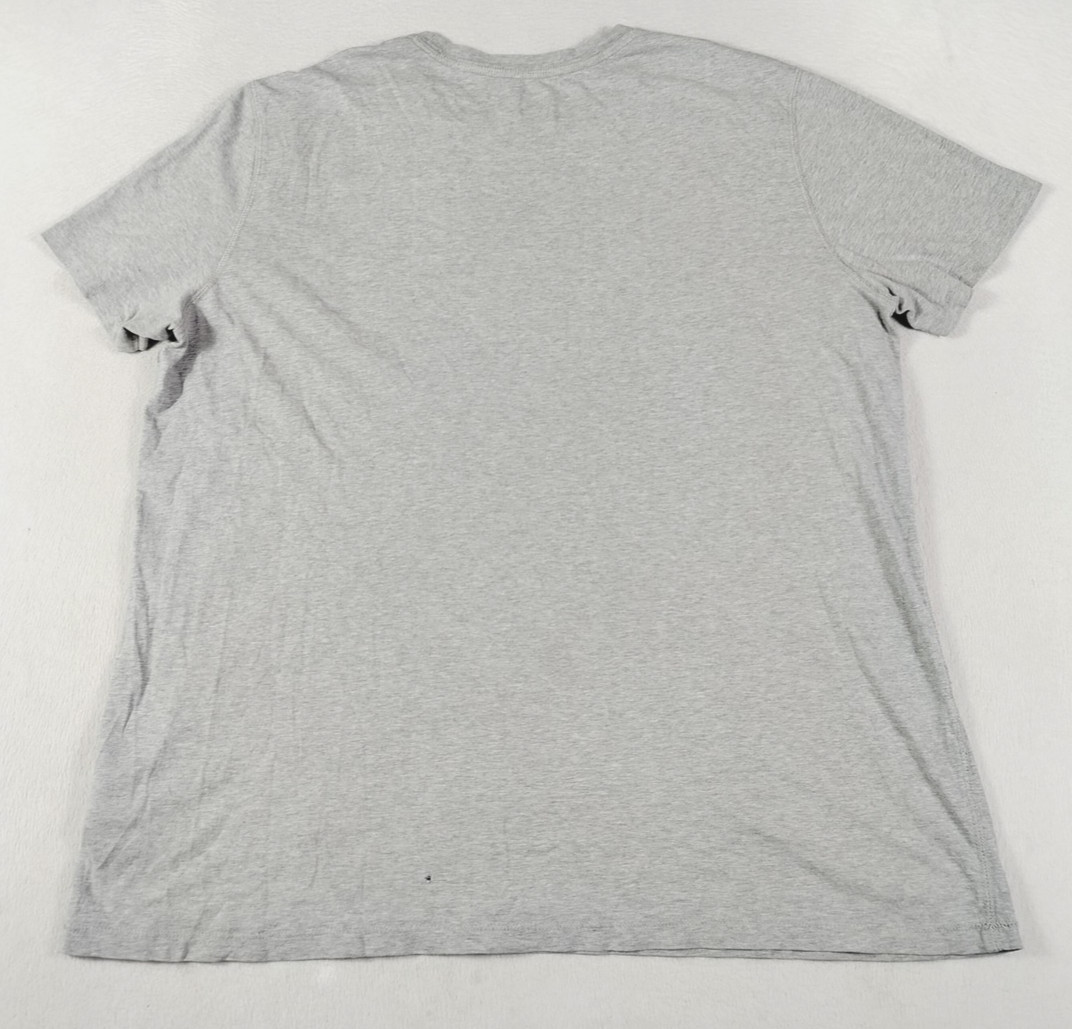 Timberland Shirt Mens 2XL Lot 2 Gray Black Tree Logo Graphic Tee Tagless Organic