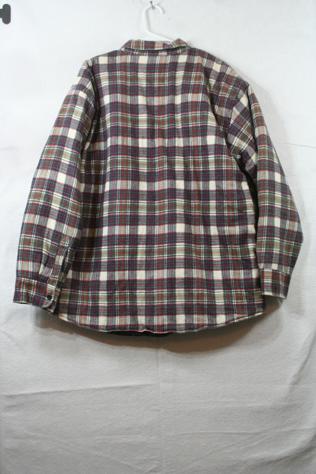 Wilderness Mens XL Multicolor Plaid Long Sleeve Flannel Shirt