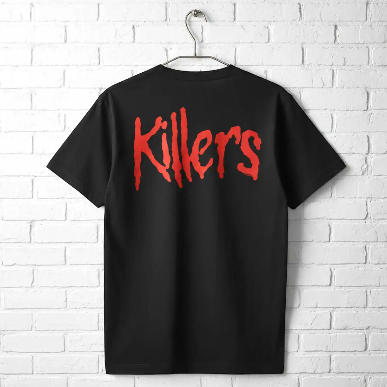 Iron Maiden Killers Men’s T Shirt Eddie Hammer Heavy Metal Rock Band Concert