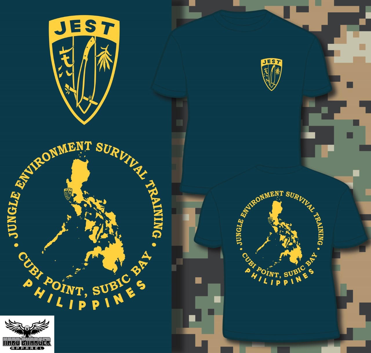 JEST School Jungle Environment Survival Training Subic Bay Philippines T-shirt