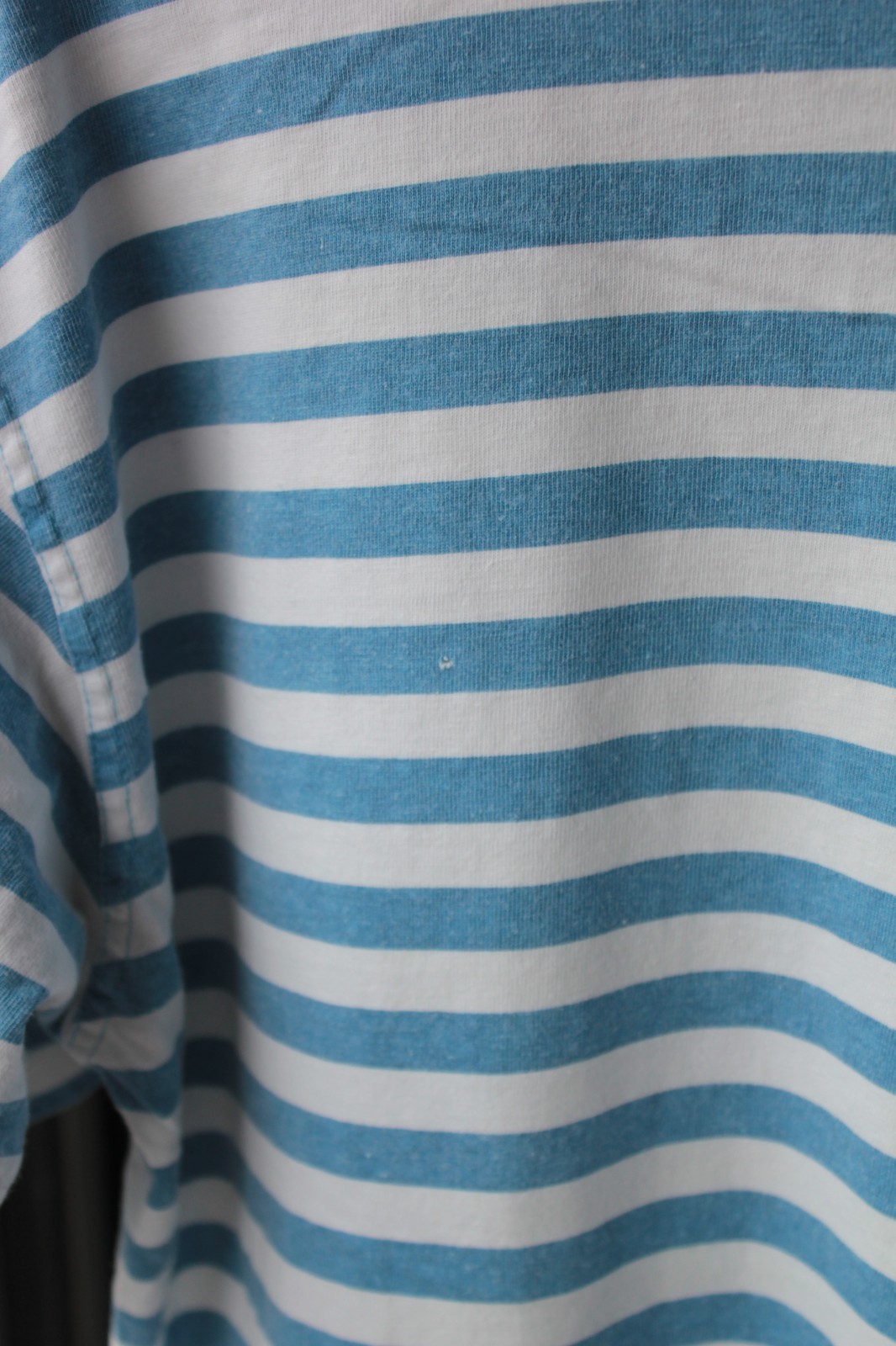 OG Vintage GAP Blue Striped Oversized Pocket T-Shirt Mens XS