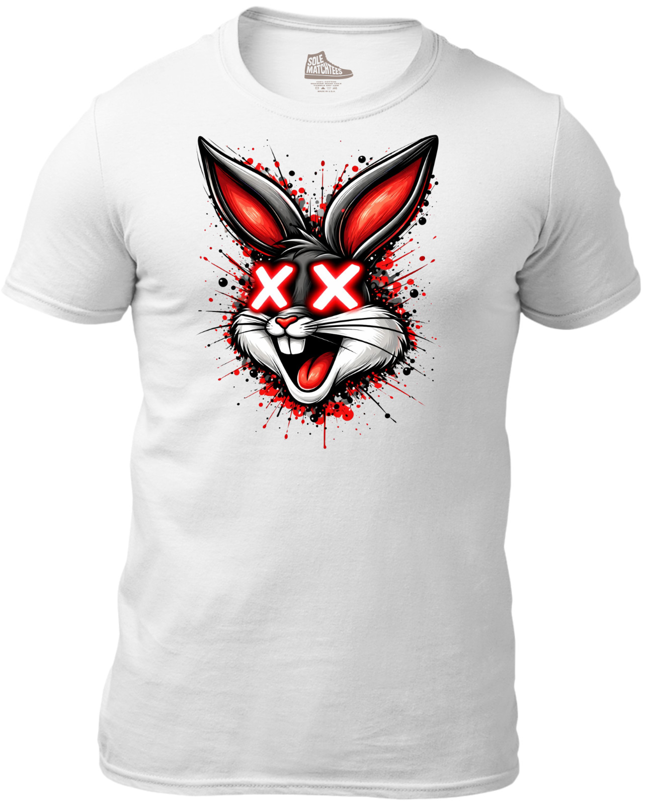 Shirt To Match Jordan 8 Bugs Bunny Sneaker Match Tees Unisex White – BUGS BUNNY