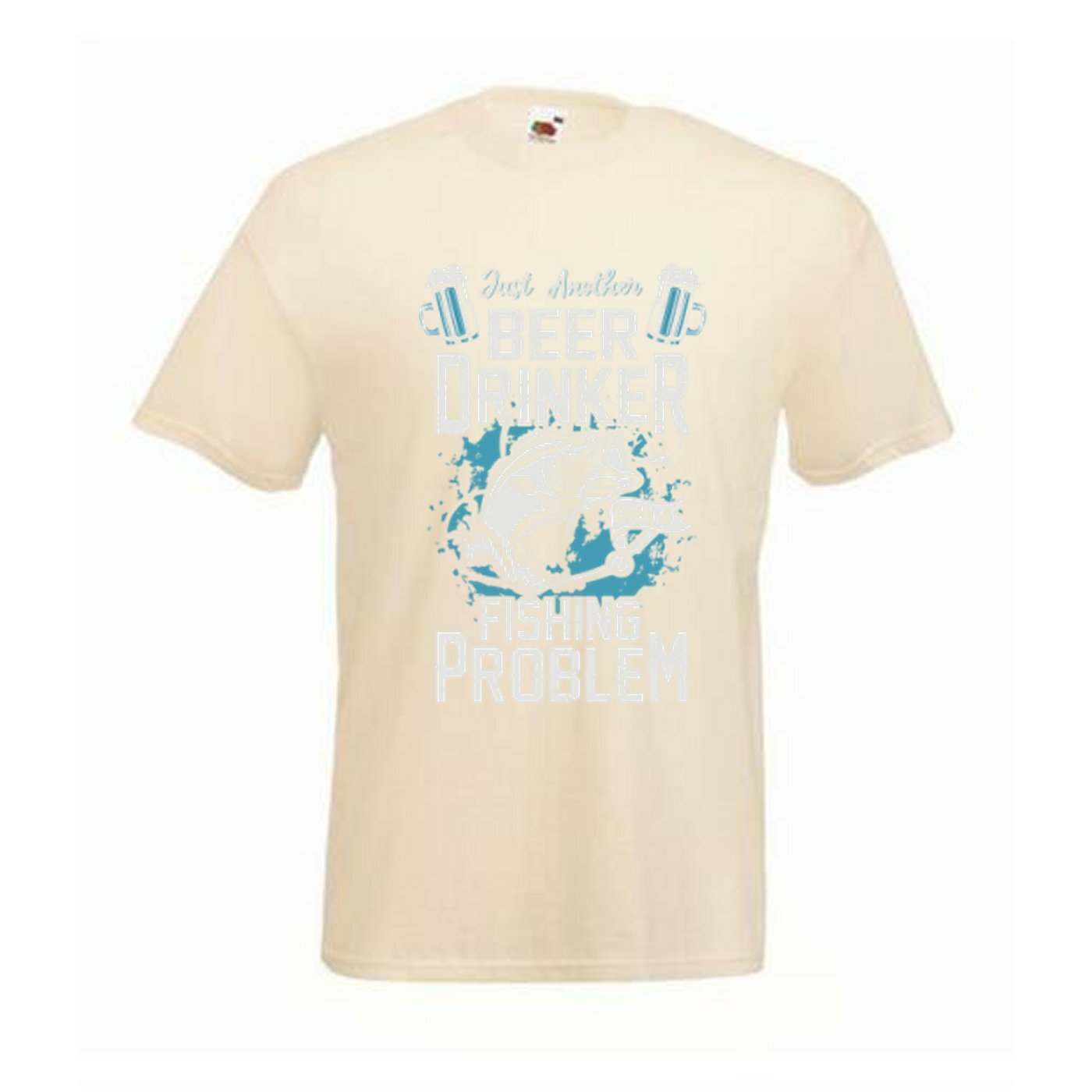 Fishing Beer Drinker Funny Humour Novelty T Shirt Various Colours And Sizes
