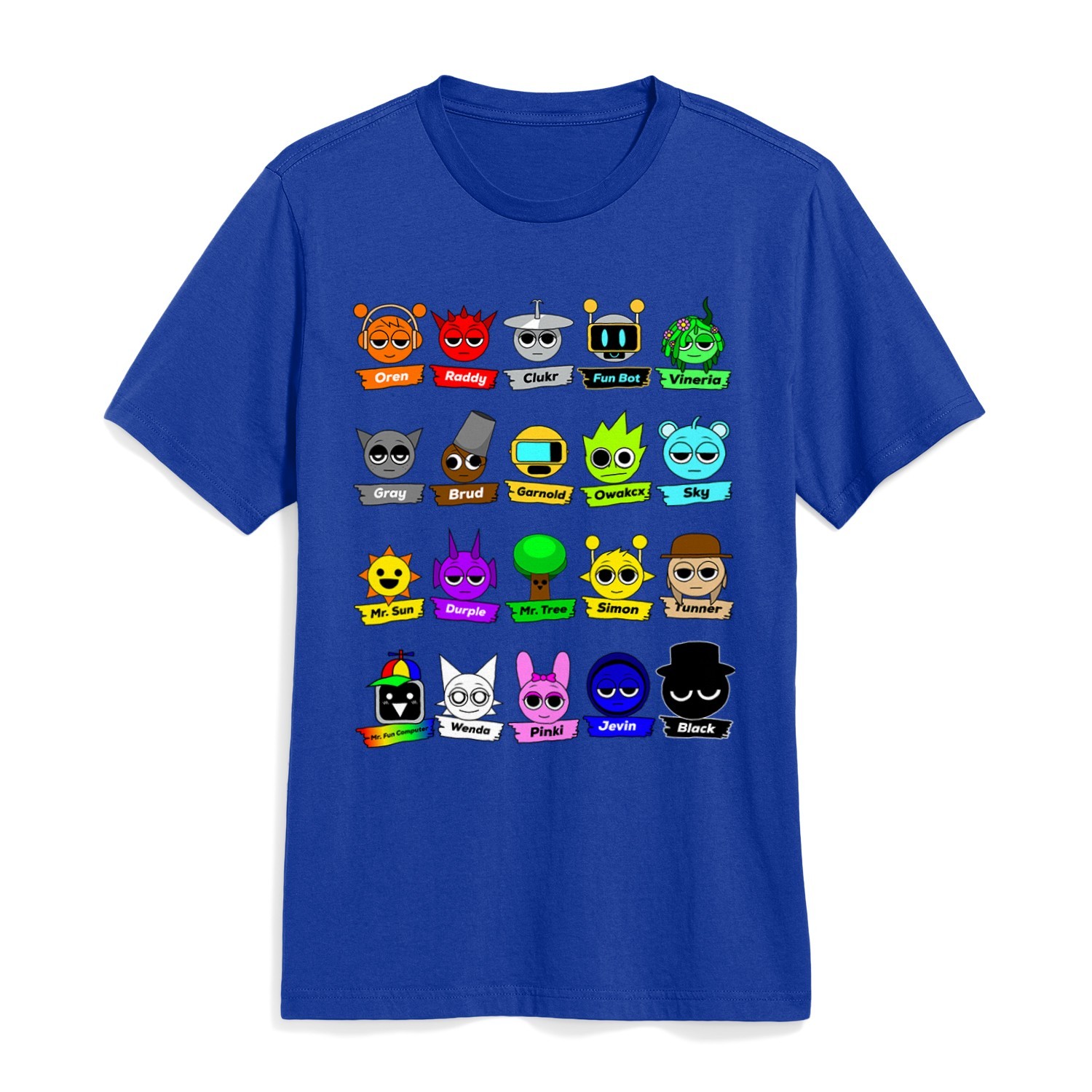 Funny Sprunki Kids Shirt All my Sprunki Toys Youth Kids T-Shirt
