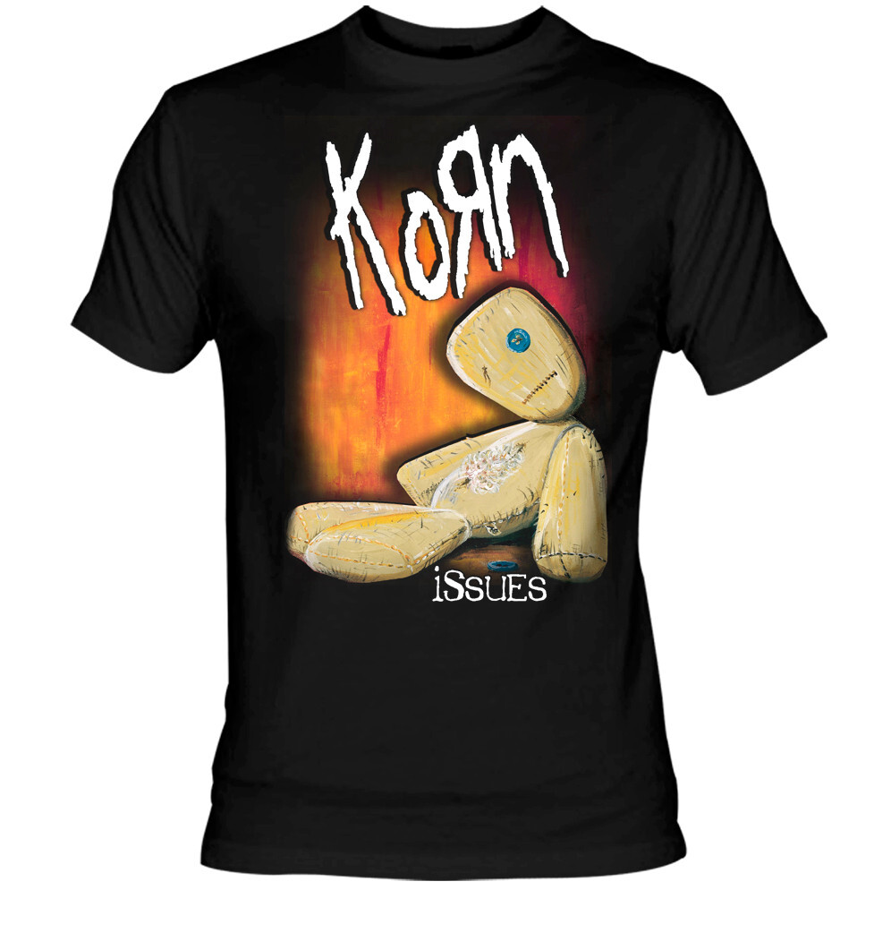 KORN – Issues – T SHIRT S-M-L-XL-2XL Brand New T Shirt Official