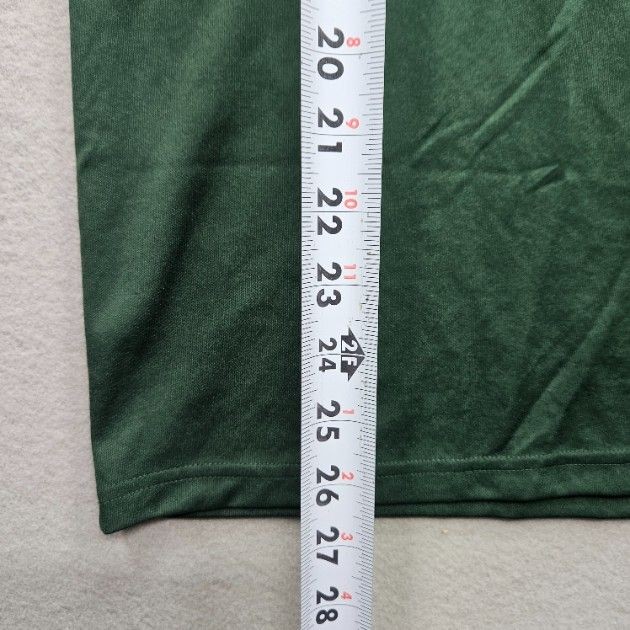 Badger Sport Men’s Size Large Green Athletics Baseball Short Sleeve T-Shirt