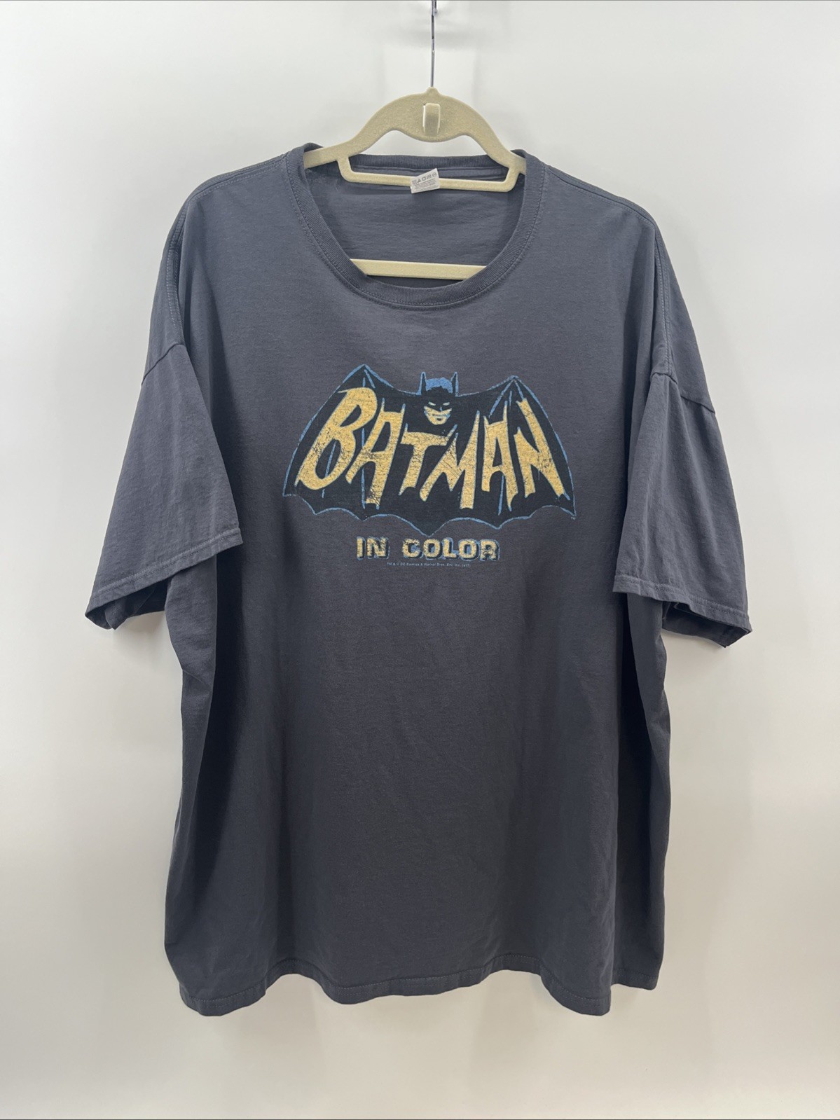 BATMAN CLASSIC TV IN COLOR Licensed Men’s Graphic Tee Shirt Sz 3XL DC Comics