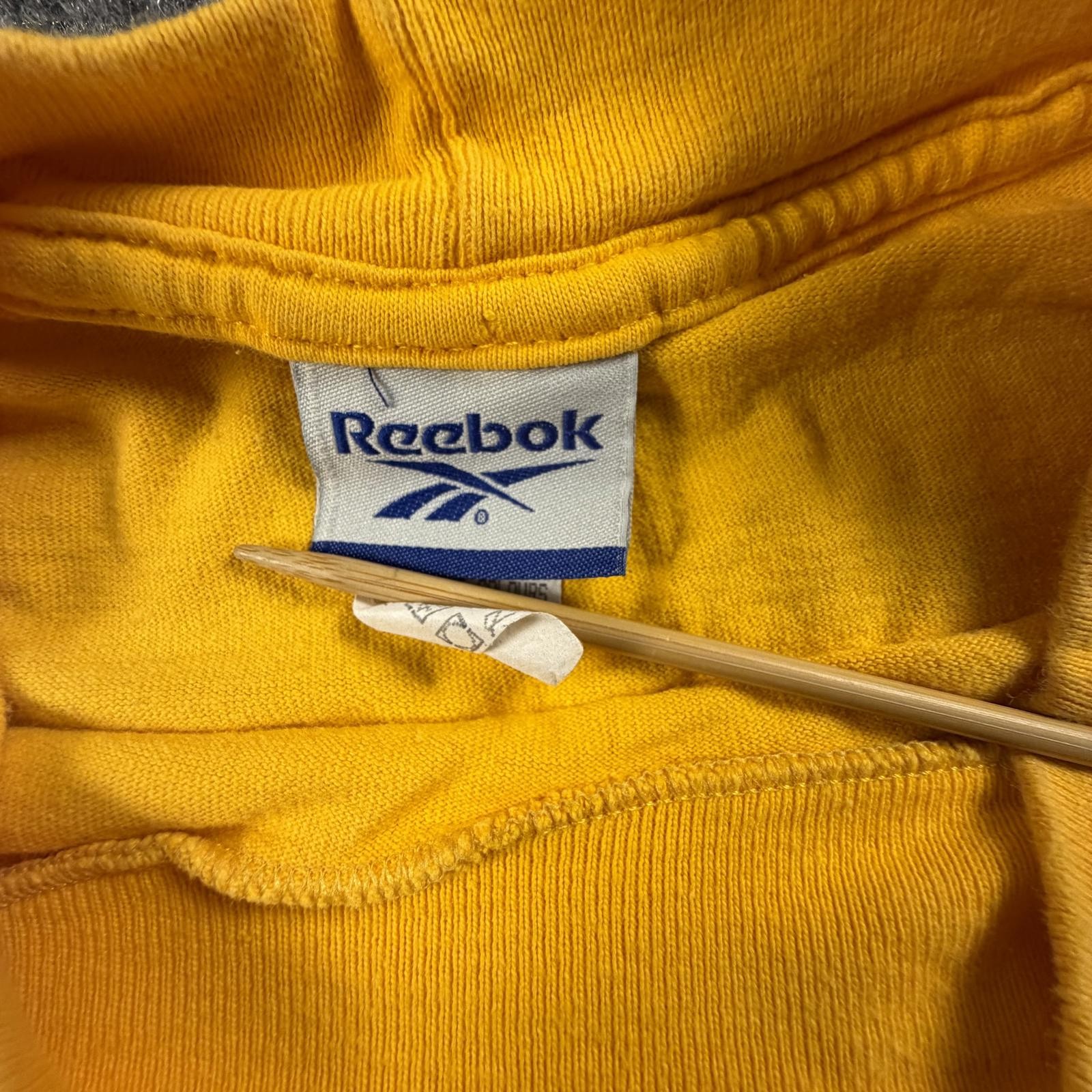 Reebok Men’s Long Sleeve Activewear Shirt Yellow Size Large #1007