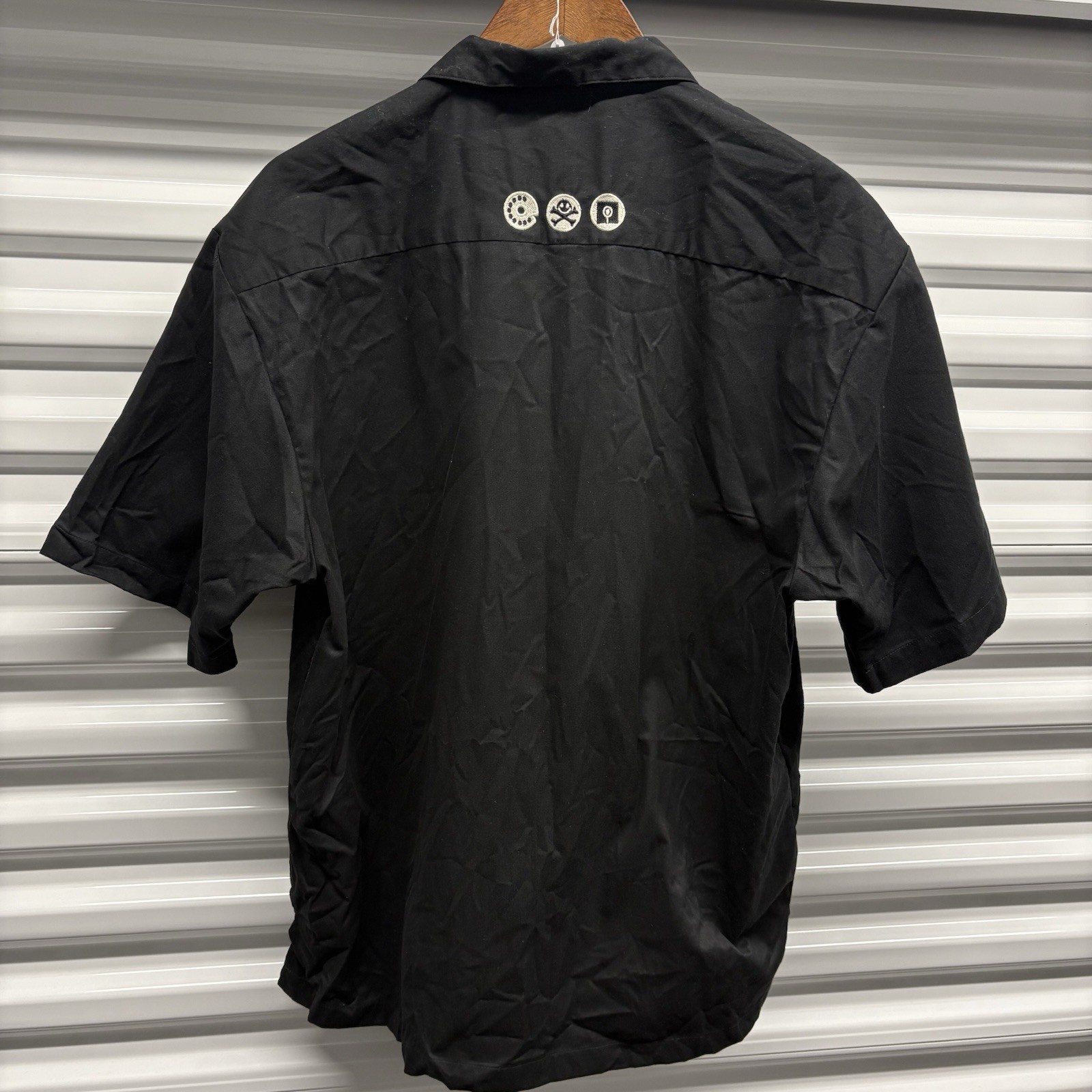 Vintage Y2K Def Con Shirt Size M Computer Hacker Las Vegas Convention Button Up