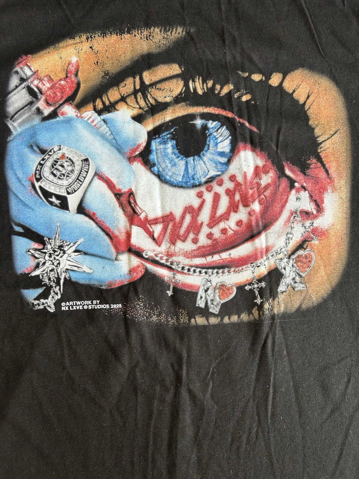 Shaka Wear Men’s Super Max Heavyweight Stylish T-Shirt Sz L World Famous NX LXVE