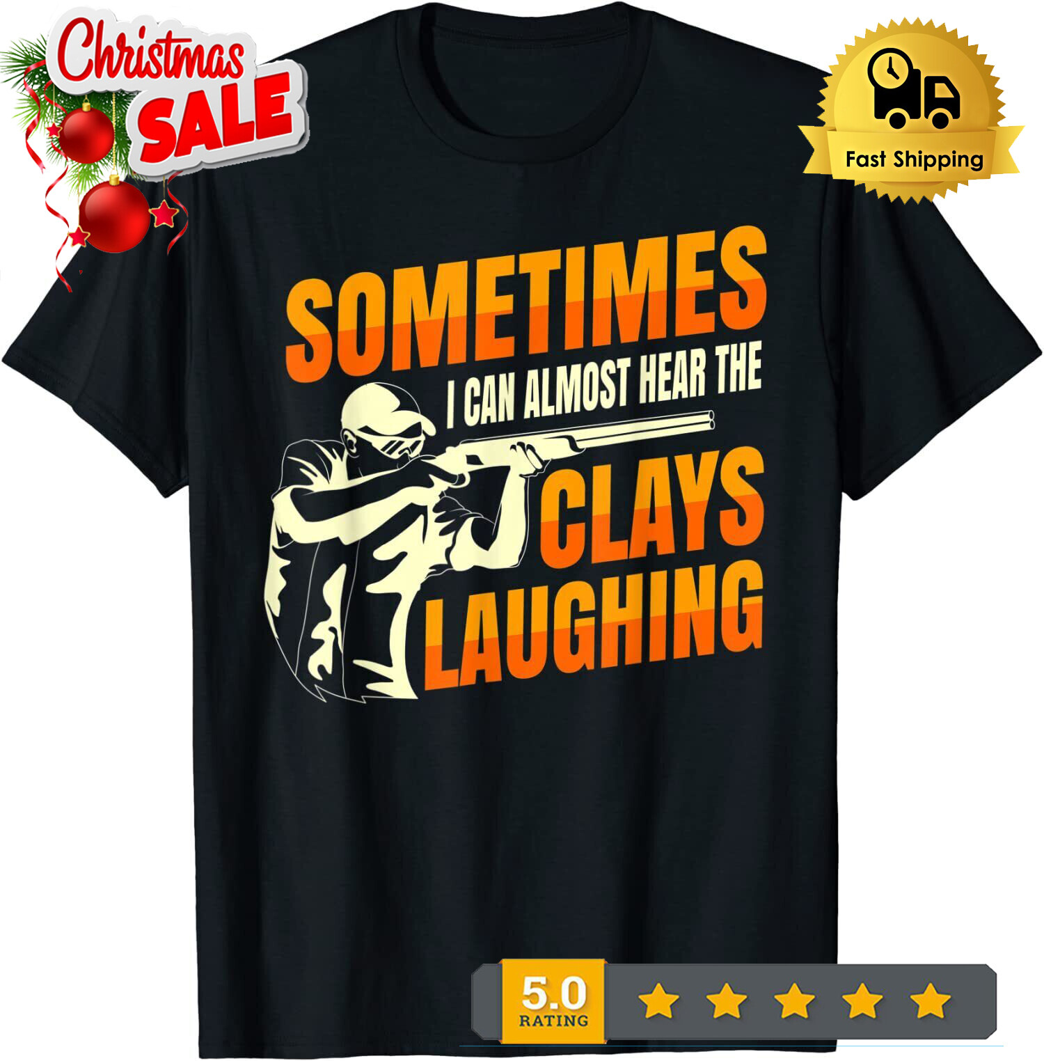 2026/New Limited Clay Trap Shooting Flying Launcher Casua T-Shirt