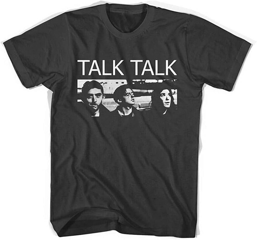 Vtg Talk Talk Band Members Cotton Black All Size T Shirt For Men TR273