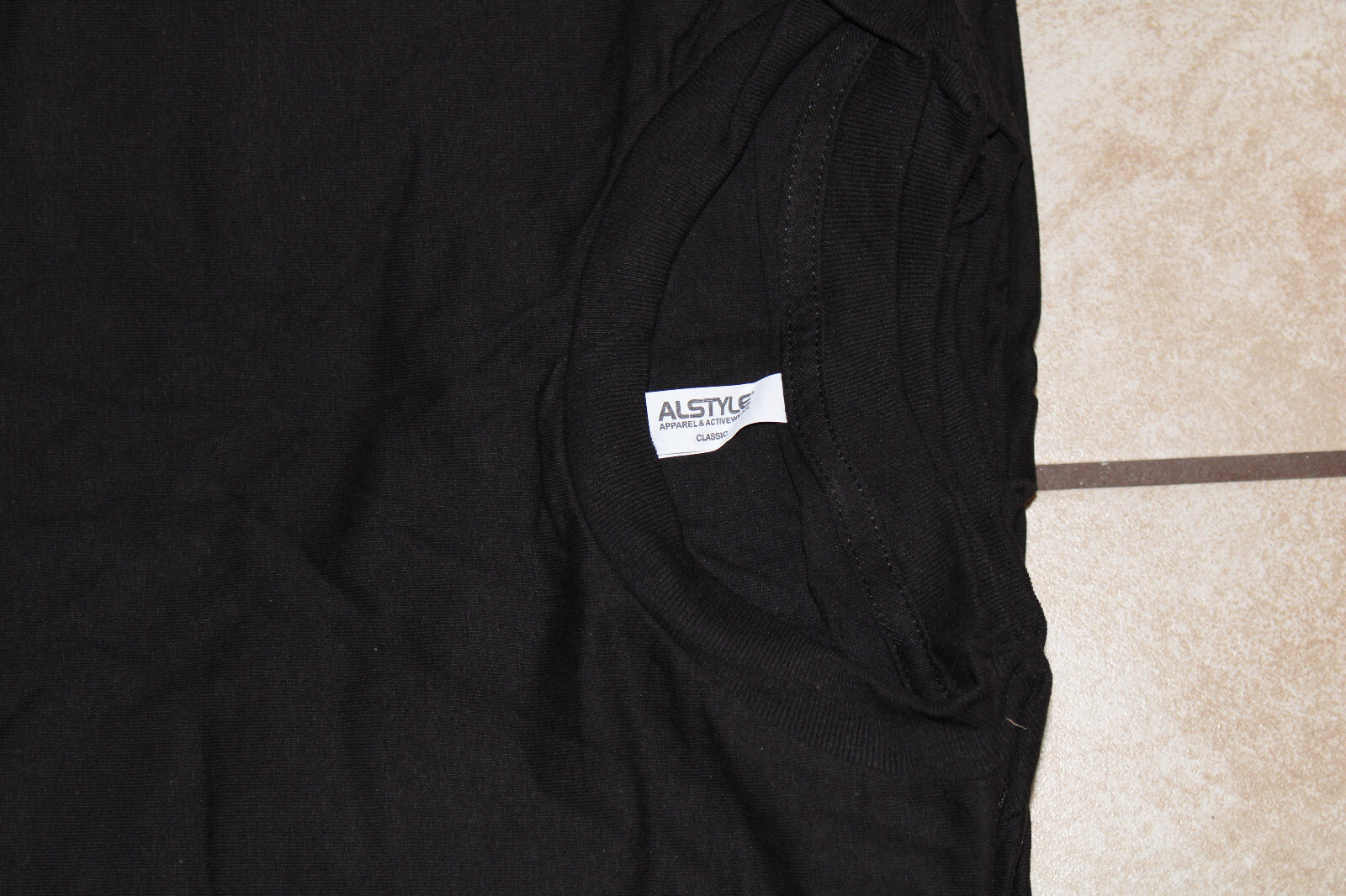 10x New Alstyle Apparel Activewear Heavyweight Short Sleeve Black Tshirt 2XL
