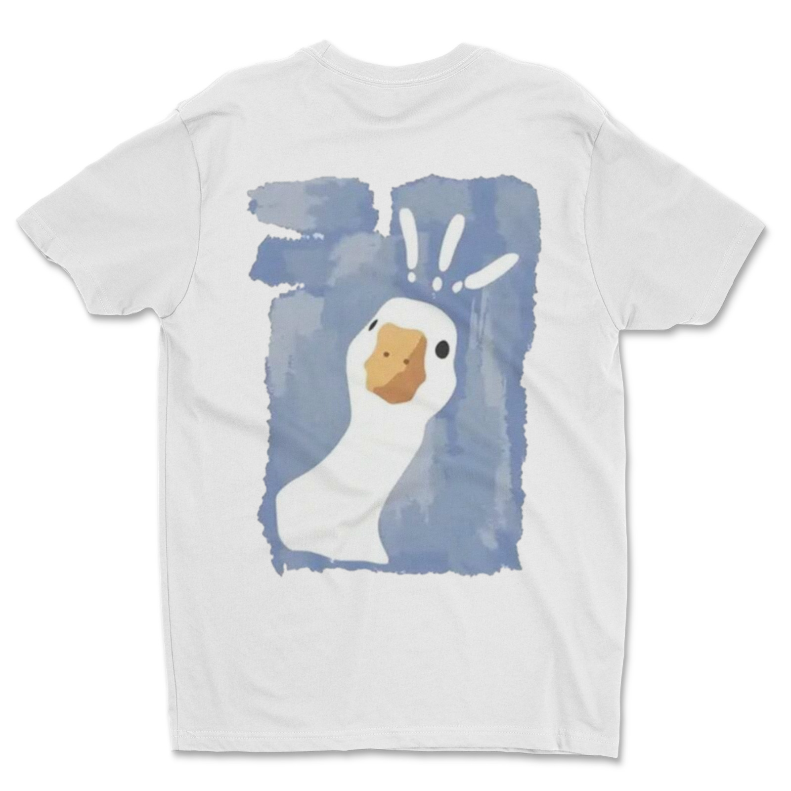 DTF Surprise duck/ Custom Unisex Soft Style T-Shirts, Next Level- Cotton