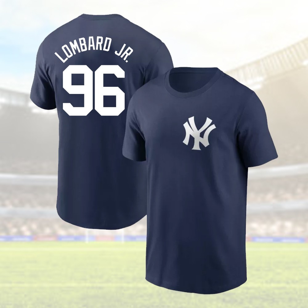 ⭐️Welcome George Lombard Jr. #96 New York Baseball Team 2026 Name & Number Tee