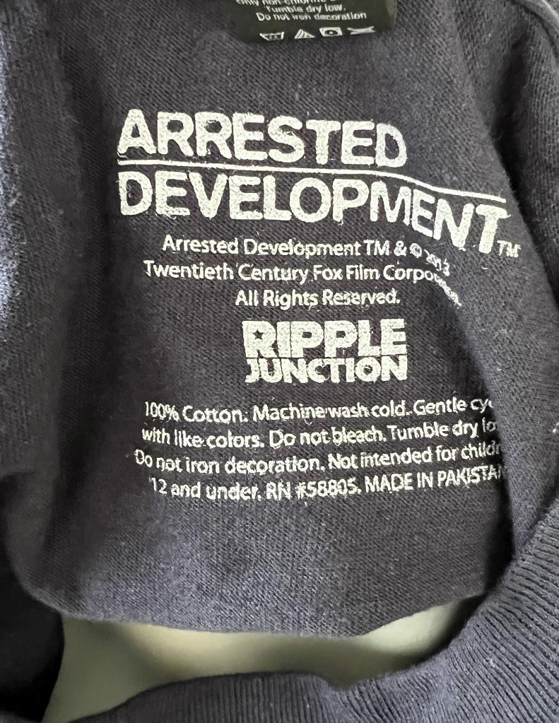 Tultex Arrested Development There’s Always Money In The Banana Stand Shirt XL