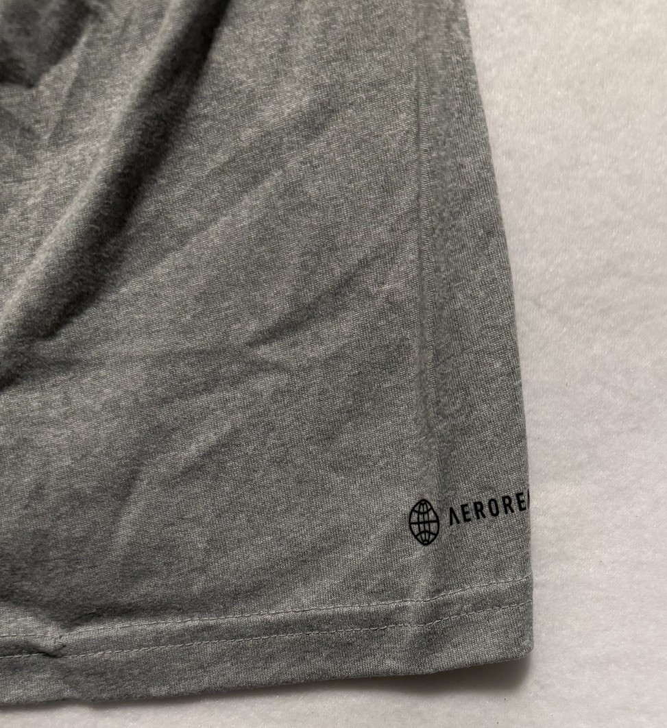 Adidas Creator Tee Men’s Medium BEACH ELITE Volleyball Short Sleeve Gray T-shirt
