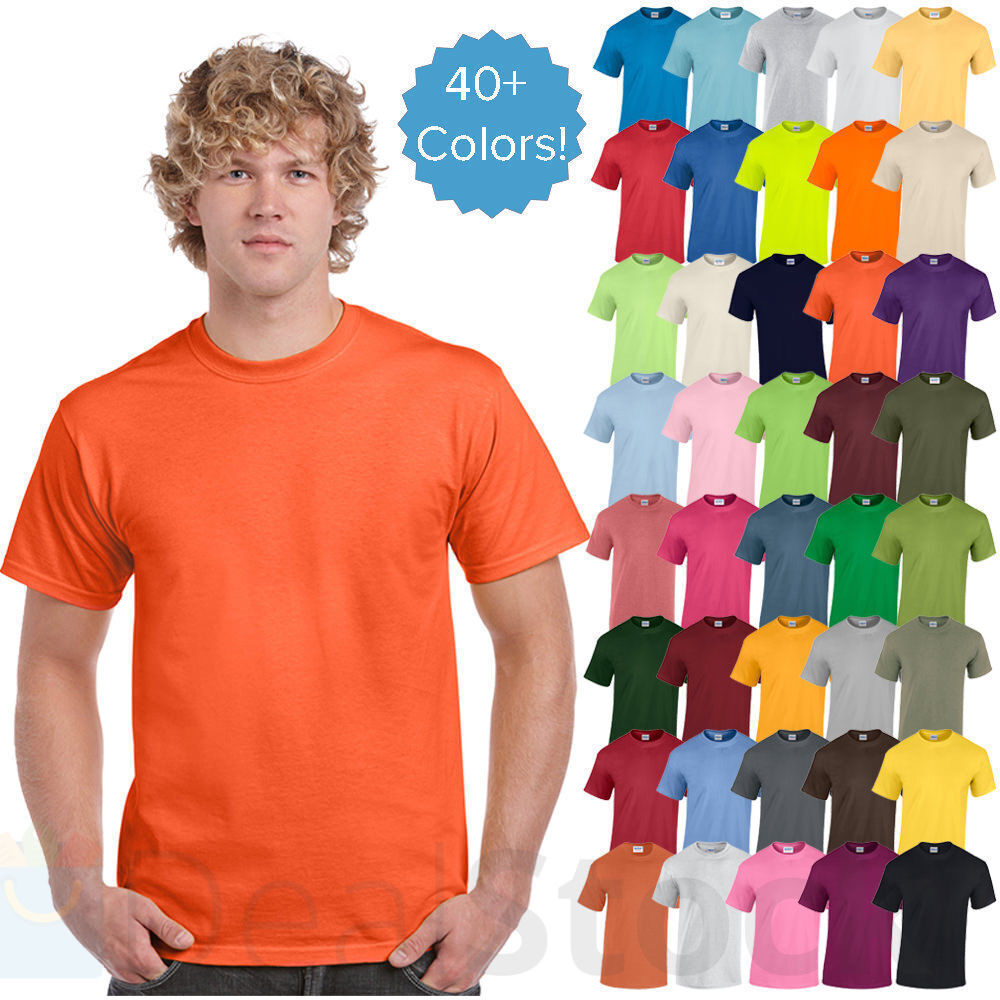 Gildan G200 Unisex Adult Ultra Cotton 6 Oz. Tee Top T-Shirt