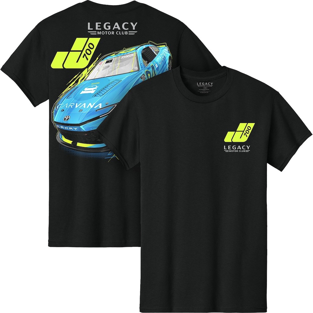 Jimmie Johnson Carvana Car T Shirt Racing Fan Graphic Tee