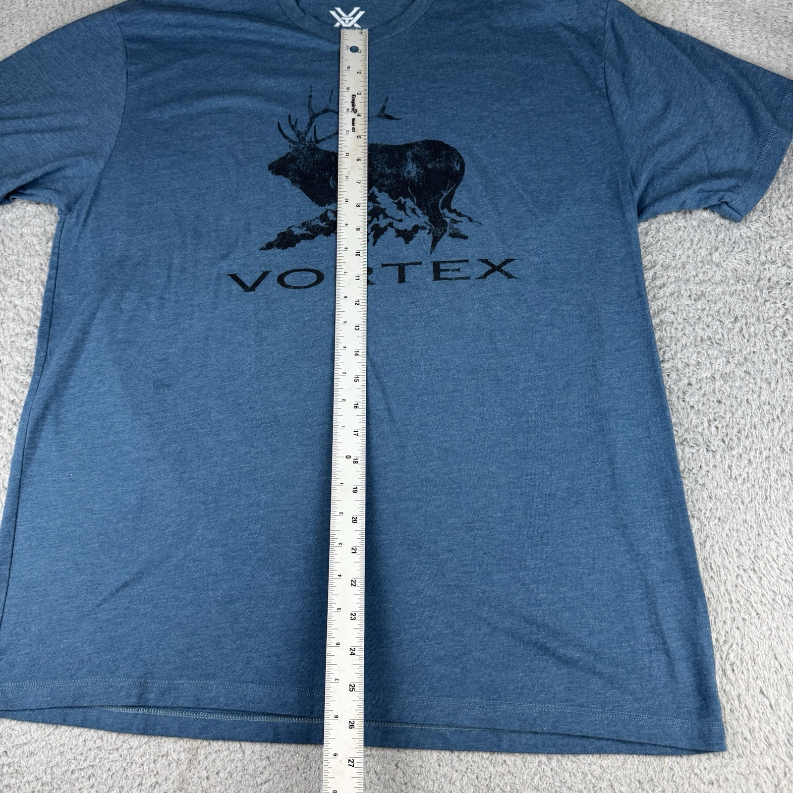 Vortex Optics Elk Mountain Short Sleeve T-Shirts Men’s Extra Large Blue